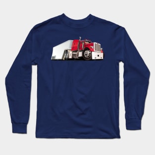 Cartoon truck Long Sleeve T-Shirt